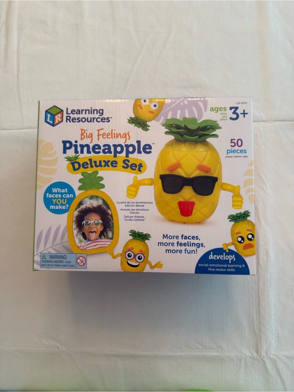 Learning Resources Big Feelings Pineapple Deluxe Set - Yellow